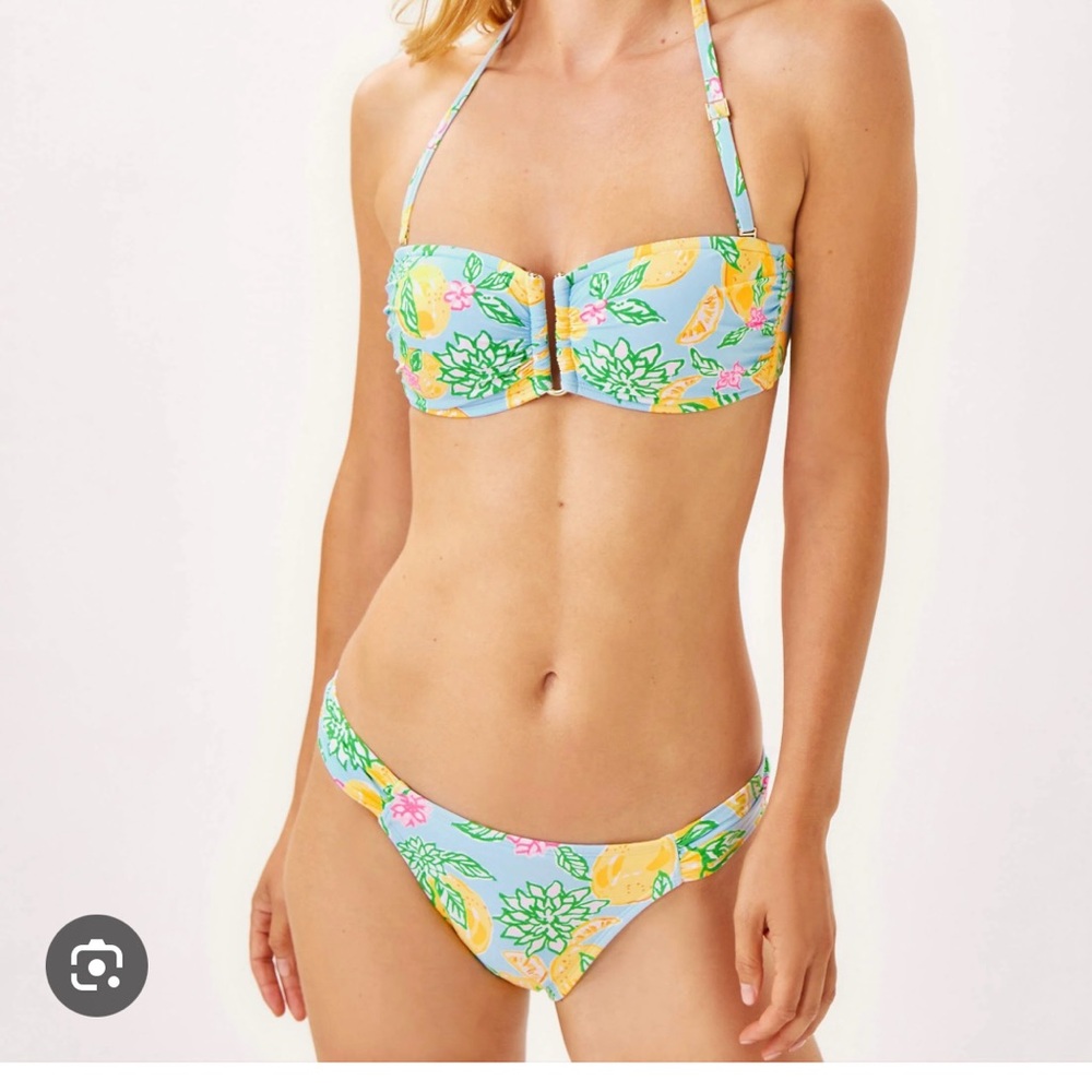LILLY PULITZER Clancy Make Lemonade Bikini Bottom